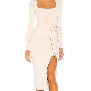 Revolve Nude Dress